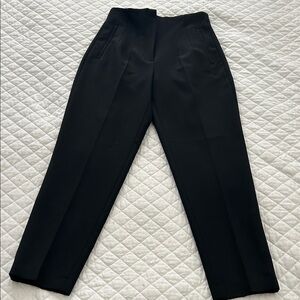 Zara Black High-Waisted Trousers